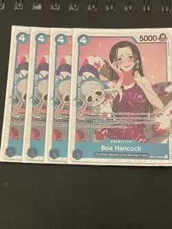 Boa Hancock OP01-078 One Piece Romance Dawn Figure NM Condition x4 - Image 2