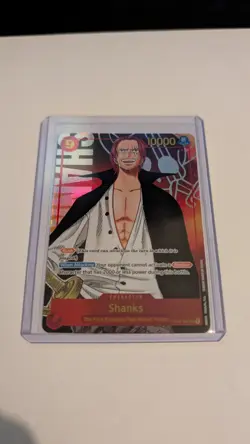 Shanks OP01-120 SEC Alternative Art One Piece Romance Dawn English - Image 1