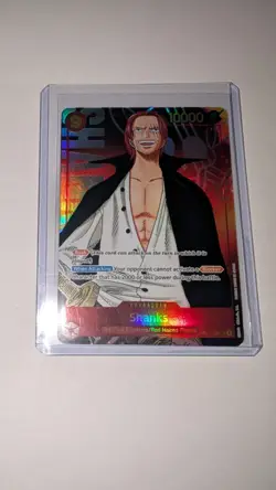 Shanks OP01-120 SEC Alternative Art One Piece Romance Dawn English - Image 2