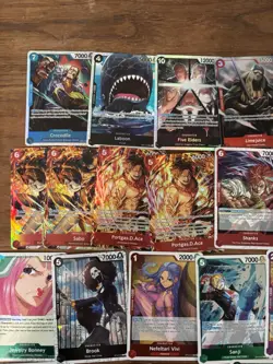 One Piece TCG 29 Card Lot Promos, Rare Foils And SR - Image 2