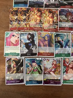 One Piece TCG 29 Card Lot Promos, Rare Foils And SR - Image 5
