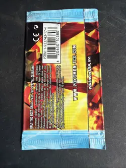 Pokemon Trading Card Game EX Crystal Guardians Blaziken Booster Pack Empty 820650103902 - Image 2