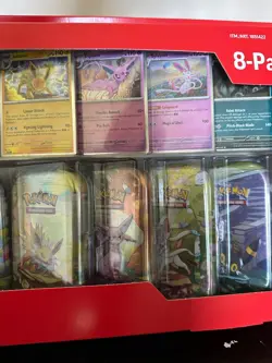 Pokemon Trading Card Game: 8-Pack Collector's Tin Set - Image 3