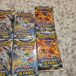 Pokemon Brilliant Stars Booster Packs x8 - New & Sealed ✅ - Image 2