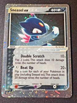 Sneasel ex 103/109 EX Ruby & Sapphire Pokemon Card Holo Foil Rare LP - Image 1
