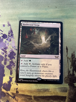 MTG-Duskmourn: House of Horror; Hushwood Verge, NM, Regular Finish #261 - Image 1