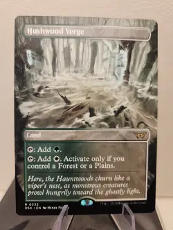 Hushwood Verge (Borderless) Duskmourn: House of Horror Regular - Image 1