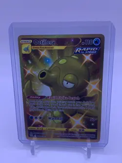 Octillery 178/163 Pokemon Card Battle Styles Gold Secret Rare Near Mint - Image 1