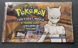 Pokemon The First Movie Trading Card Pack OPENED 1999 Mewtwo Topps Black Logo MP - Image 2