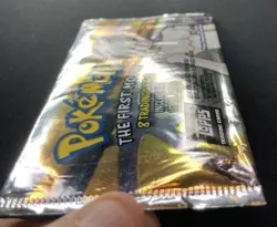 Pokemon The First Movie Trading Card Pack OPENED 1999 Mewtwo Topps Black Logo MP - Image 5