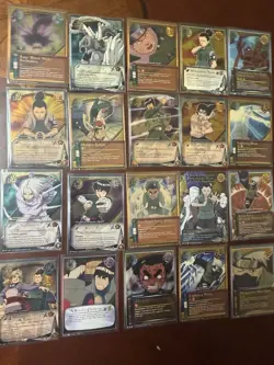 Naruto CCG Foil Card Lot (20) ALL FOILS NM Or Better . Most Are 1st Addition - Image 1