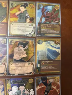 Naruto CCG Foil Card Lot (20) ALL FOILS NM Or Better . Most Are 1st Addition - Image 4