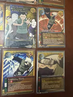 Naruto CCG Foil Card Lot (20) ALL FOILS NM Or Better . Most Are 1st Addition - Image 5