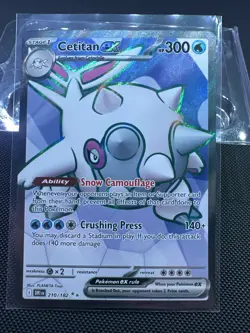 Pokemon TCG Cetitan EX 210/182 Sv10: Destined Rivals Card. Never Played, Nm! - Image 1