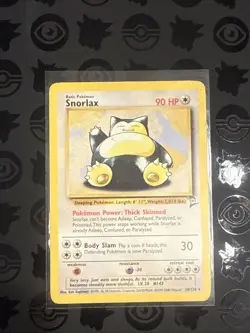 Pokemon Snorlax Base Set 2 Card 30/130 Pokemon TCG - Image 1