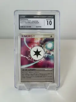 2007 (POP 4) Pokemon Call Energy Card Japanese CGC 10 Dawn Dash/Moonlit Pursuit - Image 1