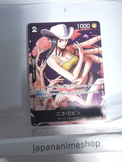Nico Robin P-116 Saikyo Jump Promo ONE PIECE Card Japanese - Image 1