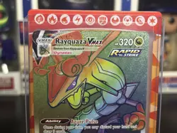 Rayquaza VMAX #217/203 - Evolving Skies - Secret Holo Rare Pokemon Card - Image 2