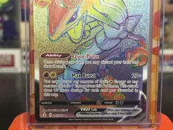 Rayquaza VMAX #217/203 - Evolving Skies - Secret Holo Rare Pokemon Card - Image 3
