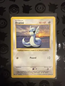 Pokemon TCG Dratini Base Set, Shadowless Uncommon Card 26/102 - Image 1