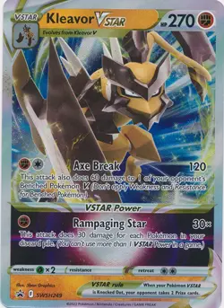Holo Kleavor VSTAR SWSH249 Promo SWSH: Sword & Shield Promo Cards - Image 1