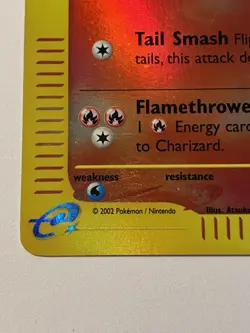 CHARIZARD 39/165 - REVERSE HOLO RARE - EXPEDITION - eREADER POKEMON CARD - NM/M - Image 2