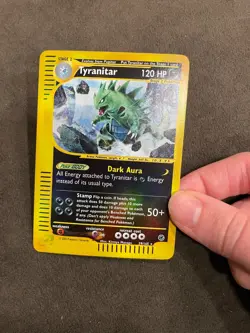 Tyranitar 29/165 Reverse Holo Expedition eReader Set Pokemon Card TCG NM - Image 2