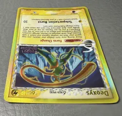 Deoxys Delta Species 6/110 (2006) Reverse Holo EX Holon Phantoms Pokemon Card - Image 4