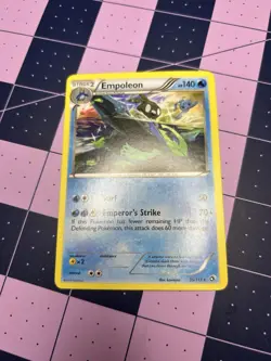 Pokemon TCG Empoleon Card 35/113 Legendary Treasures Regular Rare, EN-LP 2013 - Image 1