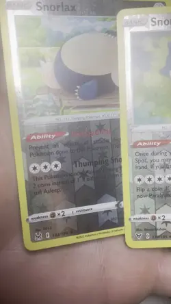 Snorlax 10 Card Lot Non-holo Pokemon TCG - Image 2
