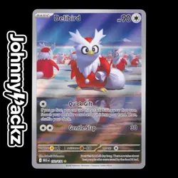 Pokemon TCG - Delibird 152/132 - Mega Evolution Illustration Rare Card (NM) - Image 1