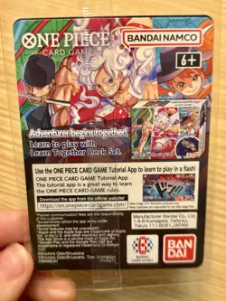 SEALED One Piece Promo Card College Basketball US Voyage Monkey D. Luffy Rutgers - Image 5