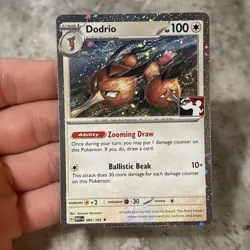 Dodrio (Cosmos Holo) Prize Pack Series Cards 085/165 Pokemon Card NM Swirl - Image 1