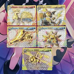 Pokemon TCG | XY Break X5 Card Bundle | Ninetails, Raichu, Starmie & More Played - Image 1