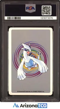 Pokemon 2000 Hoppip 187C 6 Of Spades Pokemon Silver Playing Cards Japanese PSA 9 - Image 2
