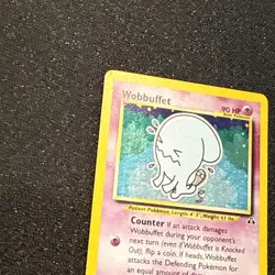 Pokemon TCG Wobbuffet Neo Discovery 16/75 Holo Unlimited Rare Card LP - Image 2