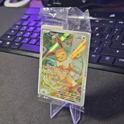 Pokemon Card TCG - Eevee SVP 173 Scarlet & Violet Black Star Promo Near Mint - Image 2
