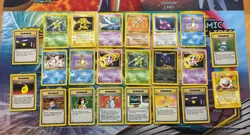 Vintage Pokemon Card Lot WOTC Lugia Ditto Blaine - Image 1
