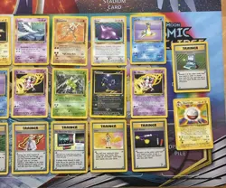 Vintage Pokemon Card Lot WOTC Lugia Ditto Blaine - Image 2