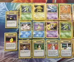 Vintage Pokemon Card Lot WOTC Lugia Ditto Blaine - Image 3