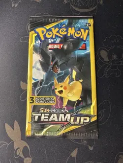 Pokemon Team Up 3 Card Factory Sealed Booster Pack - HEAVY 7.73g - Image 2