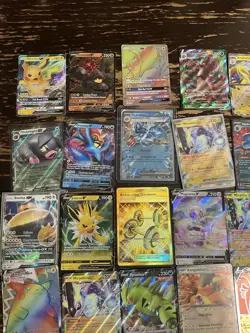 Pokemon TCG Mixed Card Lot of 10 EX/V Full Arts and More - Image 2