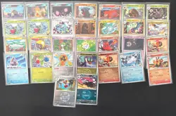 Pokemon Mixed (Japanese) Poke Balls Reverse Holo lot of 30 cards Lot 10 - Image 1