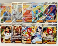 Pokemon - Lot of 10 Trainer Cards - Mixed Sets - PACK FRESH!!! - Image 1