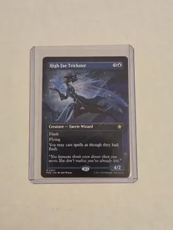 High Fae Trickster - Borderless - NM - MTG - Foundations - FDN#307 - MTG Singles - Image 1