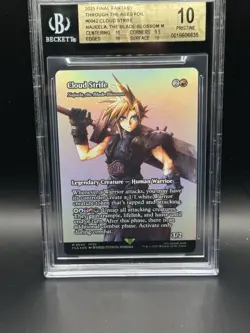 MtG Magic Final Fantasy - Through the Ages - Cloud Strife Najeela - BGS 10 - Image 1