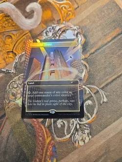 Command Tower 1989 Foil MTG Secret Lair - Pack Fresh - - Image 1