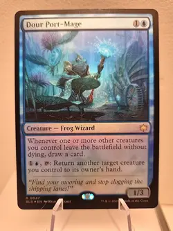 MTG Dour Port-Mage - Bloomburrow (BLB) - FOIL - EN R 0047 - Image 1