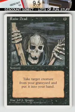 Magic_the_gathering Fourth Edition Raise Dead - Image 1