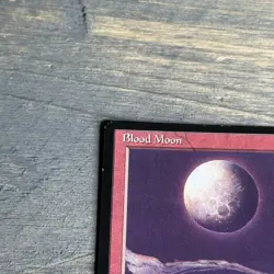 Blood Moon - The Dark MTG Rare Vintage - Image 2